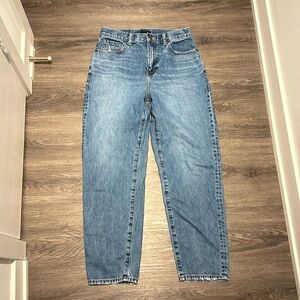 UNIQLO blue straight jeans